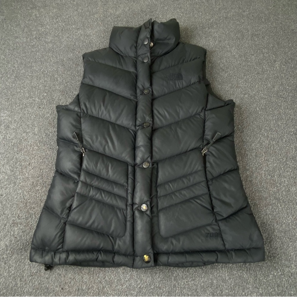 The Northface Nuptse 700 Down Puffer Vest Black Women’s Size XS